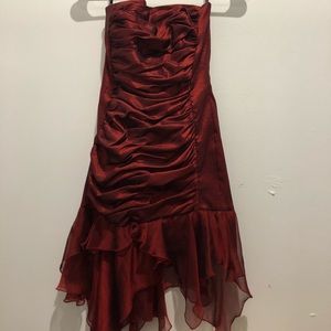 Rose shape dress